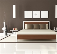 A bedroom is a private room where people usually sleep for the night or relax during the day