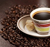 Coffee is a brewed beverage with a dark, acidic flavor prepared from the roasted seeds of the...