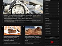 Multiarticle display - BlogTwo dark skin and template