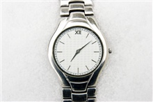 A watch is a small timepiece, typically worn eithe...