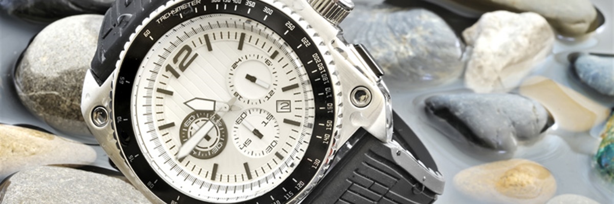 A watch is a small timepiece, typically worn either on the wrist or attached on a chain...