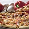 Pizza is an oven-baked, flat, disc-shaped bread typically topped with a tomato sauce, cheese and...