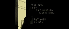 Year-Two---Day-Two-Hundred-Eighty-Nine---Passagem-De-Ano