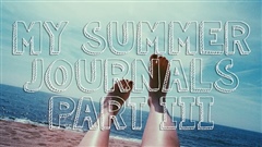 My-Summer-Journals-Part-III